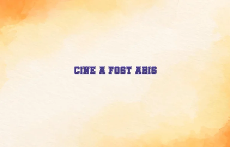 cine a fost aris