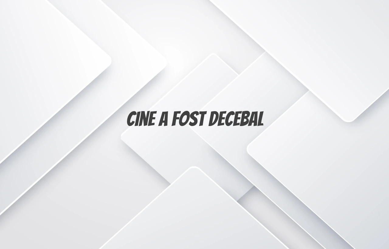 cine a fost decebal