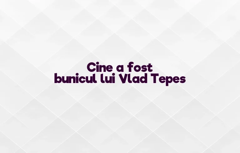 cine a fost bunicul lui vlad tepes