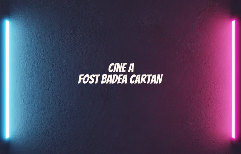 cine a fost badea cartan