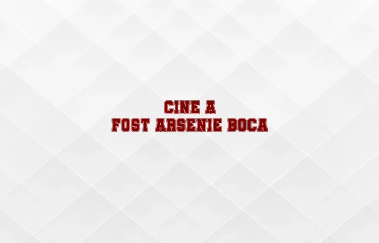 cine a fost arsenie boca