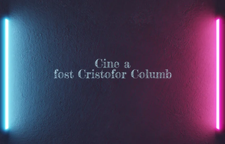 cine a fost cristofor columb