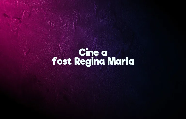 cine a fost regina maria