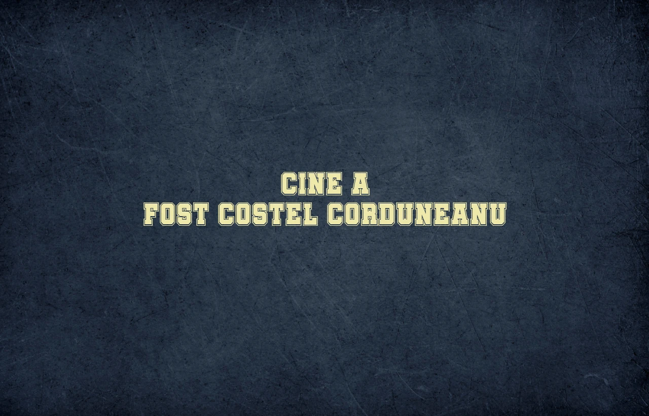 cine a fost costel corduneanu