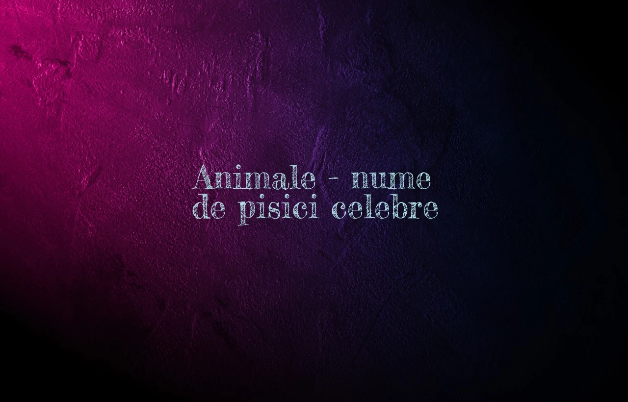 animale nume de pisici celebre